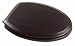 American Standard 5314.110.339 Elongated Boulevard Wood Toilet Seat with EverClean Surface and Slow-Close Hinges, Polished Chrome