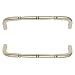 Top Knobs- Appliance M720-18 3/4" Back to Back Passage Door Pull in Antique Pewter