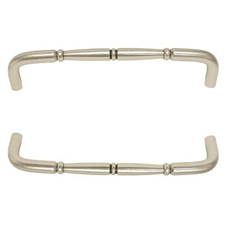 Top Knobs M720-8 Pair Nouveau Ring Back to Back Door Pull Pewter