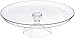 Clear Dessert Stand Medium