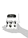 Snapware 1098566 4-1/10 Cup Paw Print Pet Treat Canister