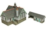 Metcalfe PO253 OO Gauge Card Kit - Village School