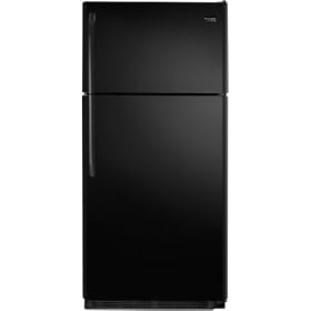 Frigidaire FFHT1826LB 18.2 Cu. Ft. Top Freezer Refrigerator - Black