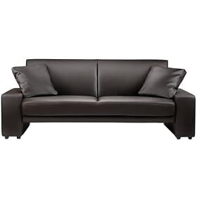 Red Sofa Bed Supra Red Faux Leather Sofa Bed