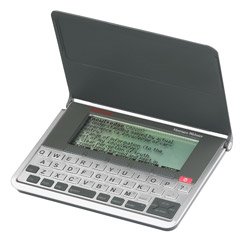 Franklin MWD 1490 Merriam Webster Dictionary and Thesaurus with Comprehensive Reference Set