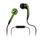 EarPollution Plugz Earbuds with Mic, Lime