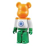 BE@RBRICK ベアブリック SERIES18 FLAG インドの画像