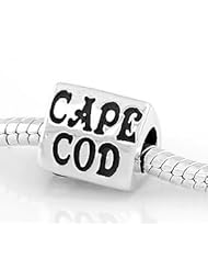 Sterling Silver Authentic Zable Cape Cod European Bead Charm