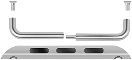 Apple Watch Band with FREE Universal Clasps, Adjustable Silver Mesh Stainless Steel