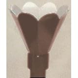 Gas Tiki Torches The Flower 26,000 BTU Rustic Brown Torch Head - Natural