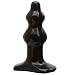 Tantus Severin Small Anal Plug, Black