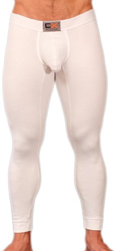Cocksox CXActive Long John CXA91 M/Quartz White