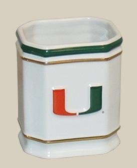 Miami Hurricanes Bathroom Tumbler NCAA College Athletics