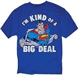 I'm Kind of a Big Deal Superman T-shirt, Blue (Medium) I'm Kind of a Big Deal Superman T-shirt, Blue (Medium)