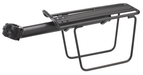 Avenir Cling-On Seatpost Racks (Black, QR Cling-On with Sides)
