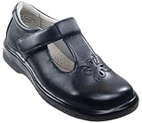Girls: 194333B Personality Navy T-Strap