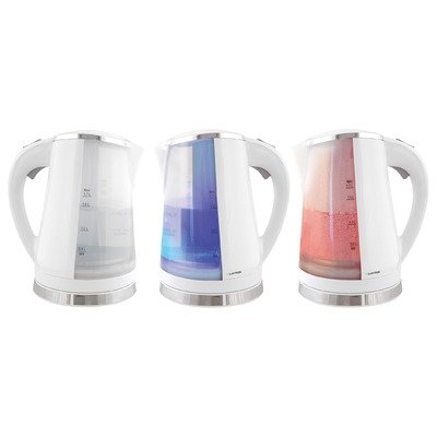 1.7 Litre 360 Cordless Kettle in White Dual