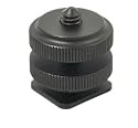 EzFoto Metal universal Hot Shoe to 1/4-20 threaded adapter