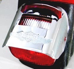 Eagle Wing Logo Tail Light Visor