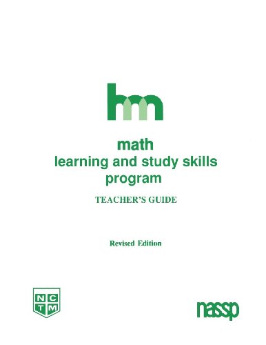 Math: Teacher's Guide: hm Learning & Study Skills Program (Hm Study Skills)