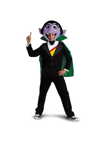 Deluxe The Count Adult Costume - Mens 42-46