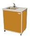 Monsam PSE-2007 Maple Preschool and Childcare Single Basin Portable Sink, 27" Length x 18" Width x 30-1/4" Height