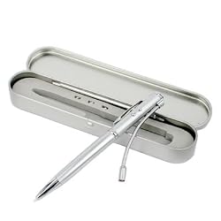 HDE (TM) All-in-One Executive Style Pen w/ Stylus, Laser Pointer, & Flashlight