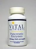 Vital Nutrients Pancreatic Enzymes 500mg 90 Capsules