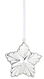 Lunt Sterling Silver 2011 Annual Star Ornament, Diameter 2.65