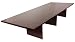 10' Rectangular Contemporary Conference Table with Mahogany Finish [SL-MBC42120-RECT-MAH-GG]