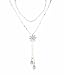 Necklace - N187 - Genuine Sparkly Crystal - 36" Long ~ Clear AB Irridescent