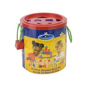 Imaginarium 75-Piece Wooden Block Set by 