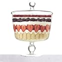 Luigi Bormioli Michelangelo Masterpiece 8-1/2-inch Trifle Bowl with Lid