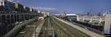 Railroad Tracks, Algiers, Algeria Photographic Poster Print by Panoramic Images, 96x32