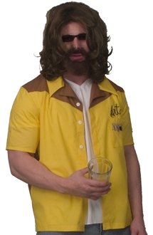 Incogneato ICN-40030ST-C The Big Lebowski The Dude- Art Bowling Adult Shirt  