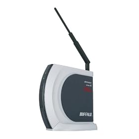 Buffalo Technology WHR-HP-G54 Wireless-G MIMO Performance Router and Access Point