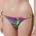 O'Neill Plaid Tie-side Bikini Bottom