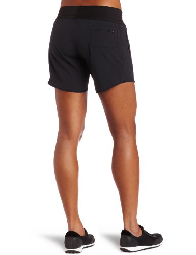 Oiselle Running Women's Long Roga Short (Black, Medium)