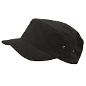 Trendy Military Fitted Cap- Black