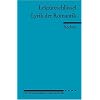 Lekt�reschl�ssel zu: Lyrik der Romantik