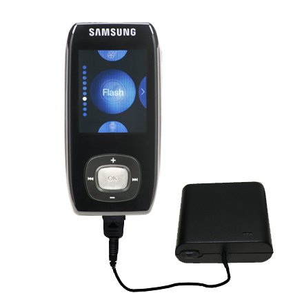 Emergency AA Battery Charge Extender for the Samsung Yepp YP-T9 1GB - Gomadic Brand w/ TipExchange Technology