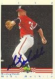 Mike Mathile, Harrisburg Senators - Expos Affiliate, 1992 Classic Best Autographed Card