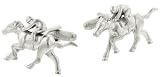 Horse and jockey cufflinks with presentation box