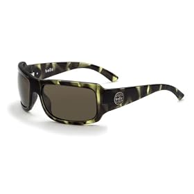 Click here to buy Bolle Fusion Slap Sunglasses (Lime Tortoise TNS) by Bolle.