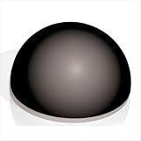 Non-Stick Hemisphere Mold in Clear (28x)