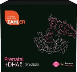 Zahlers Premium Prenatal+DHA 250 Mg Twice Daily - 120 Softgels Zahlers Premium Prenatal+DHA 250 Mg Twice Daily - 120 Softgels