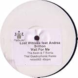 LOST WITNESS FEAT ANDREA BRITTON / WAIT FOR ME