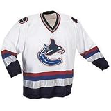Vancouver Canucks Youth Semi-Pro White Jersey