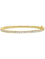 Diamond 2-Prong Tennis Bracelet