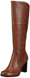 Clarks Lora Beccles 203516394, Damen Klassische Stiefel, Braun (Dark Tan Lea), EU 37.5